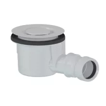 Polysan zuhanytálca szifon 90 mm, fehér kivitelben