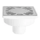 Sapho Bruckner padlóösszefolyó 103x103 mm, inox 183.053.0