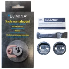 Bemeta ragasztó rögzítőkészlet fürdőszobai kiegészítőkhöz.