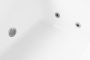 Polysan Evia balos aszimmetrikus akril kád Hidro rendszerrel 170x100x47 cm, fehér 21611H