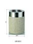 Sapho Stone fogkefetartó pohár, bézs 22010211