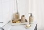 Sapho POSH álló márvány WC-kefe,  bézs 2234419