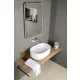 Sapho FLOAT tükör 60x80 fehér 22572