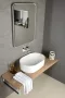 Sapho FLOAT tükör 60x80 fehér 22572