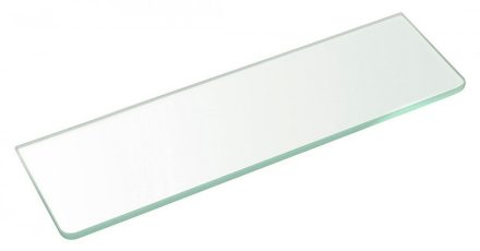 Sapho üvegpolc polctartó nélkül 30x10 cm, transzparent 23479