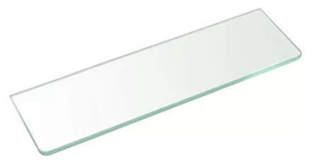 Sapho üvegpolc polctartó nélkül 30x10 cm, transzparent 23479
