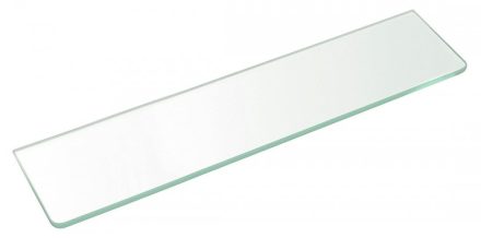 Sapho üvegpolc polctartó nélkül 60x10 cm, transzparent 23482