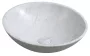 Sapho Blok kő mosdótál 42x42 cm, fehér carrara 2401-42