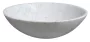Sapho Blok kő mosdótál 42x42 cm, fehér carrara 2401-42