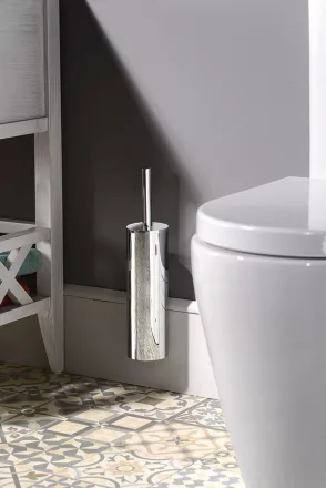 Sapho falra szerelhető WC-kefetartó, króm 243313