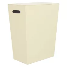   Sapho Eco Pelle műbőr szennyestartó 43x26x48 cm, krémszín 2462CR