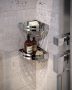 Sapho Smart sarokpolc zuhanyzóba, 210x45x210mm, krómozott inox 2479