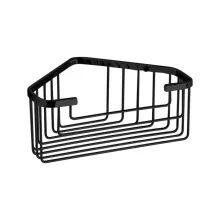 Sapho Smart sarokpolc 20x15,1 cm, matt fekete 2483-14