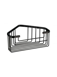 Sapho Smart sarokpolc 20x15,1 cm, matt fekete 2483-14