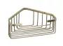 Sapho Smart fémrácsos sarokpolc 200x80x151 mm, bronz 2483-44