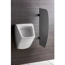 Sapho Piszoár válaszfal 40x80 cm füst üveggel 2502-06M
