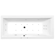   Polysan Cleo akril kád Hidro Air rendszerrel 150x75x48 cm, fehér 27611HA