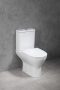 Sapho Bruckner Dario Duroplast WC ülőke lágy zárodású, Slim kivitel, fehér 301.403.4
