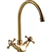 Sapho Reitano Antea álló konyhai csaptelep, bronz 3096