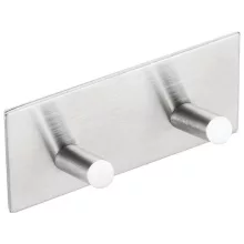 Sapho öntapadós duplafogas, matt inox 31202