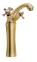 Sapho Reitano Antea magasított mosdó csaptelep automata leeresztővel, bronz 3176L