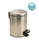 Sapho Gedy Potty pedálos szemetes 3 liter, Soft-Close fedéllel, matt arany 320987