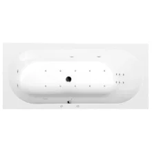   Polysan Astra akril kád Hidro Air rendszerrel 165x75x48 cm, fehér 32611HA
