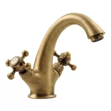   Sapho Reitano Antea mosdó csaptelep automata leeresztővel, bronz 3276