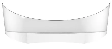 Polysan előlap 155x155 cm Bermuda kádhoz, fehér 33319