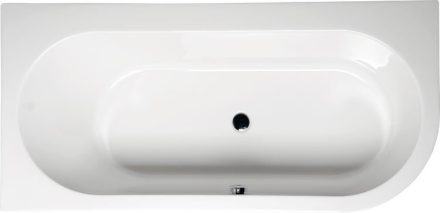 Polysan Astra aszimmetrikus akril kád 165x80 cm, balos 33611