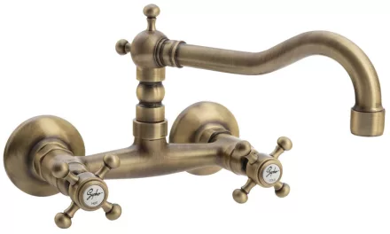 Sapho Reitano Antea fali mosdócsaptelep, bronz 3366