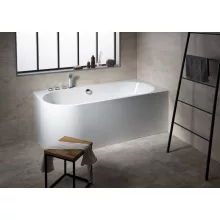   Polysan Astra R Monolith jobb sarokhoz illeszthető akril kád 160x75 cm, fehér 34611M