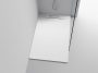 Sapho Polysan Kazuko szögletes zuhanytálca 110x90 cm, fehér 40338