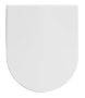 Sapho Isvea Infinity vékony Duroplast Soft Close WC-ülőke, fehér 40KF0200I-S