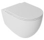 Sapho Isvea Infinity vékony Duroplast Soft Close WC-ülőke, fehér 40KF0200I-S