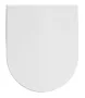 Sapho Isvea Infinity vékony Duroplast Soft Close WC-ülőke, fehér 40KF0200I-S