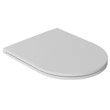   Sapho Isvea Infinity vékony Duroplast Soft Close WC-ülőke, matt fehér 40KF0201I-S