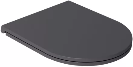 Sapho Isvea Infinity vékony Duroplast Soft Close WC-ülőke, antracit 40KF0522I-S