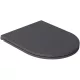 Sapho Isvea Infinity vékony Duroplast Soft Close WC-ülőke, antracit 40KF0522I-S