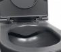 Sapho Isvea Infinity vékony Duroplast Soft Close WC-ülőke, antracit 40KF0522I-S