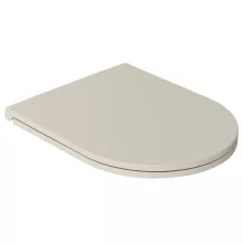   Sapho Isvea Infinity vékony Duroplast Soft Close WC-ülőke, elefántcsont színű 40KF0532I-S