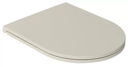 Sapho Isvea Infinity vékony Duroplast Soft Close WC-ülőke, elefántcsont színű 40KF0532I-S