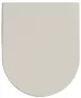 Sapho Isvea Infinity vékony Duroplast Soft Close WC-ülőke, elefántcsont színű 40KF0532I-S