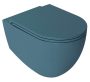 Sapho Isvea Infinity vékony Duroplast Soft Close WC-ülőke, zöld 40KF0545I-S