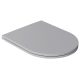 Sapho Isvea Infinity vékony Duroplast Soft Close WC-ülőke, szürke 40KF0547I-S