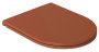 Sapho Isvea Infinity vékony Duroplast Soft Close WC-ülőke, terracotta 40KF0548I-S