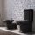 Sapho Kerasan Waldorf kombi WC tartály 40x46x14 cm, matt fekete 418131