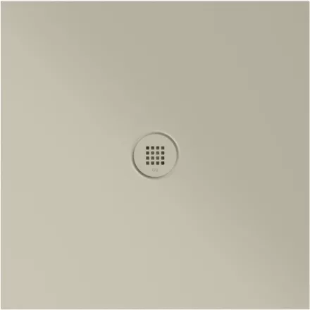Sapho Gsi Extra Flat kerámia zuhanytálca 80x80x2 cm, matt kréta 46080808