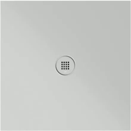 Sapho Gsi Extra Flat kerámia zuhanytálca 80x80x2 cm, matt cement 46080817