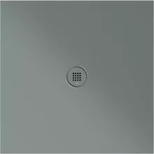   Sapho Gsi Extra Flat kerámia zuhanytálca 90x90x2 cm, matt agave 46090904